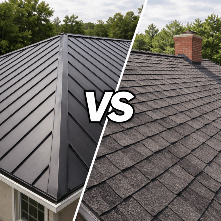 Metal Roof vs Shingles? Which Is Right for Your Houston Home?